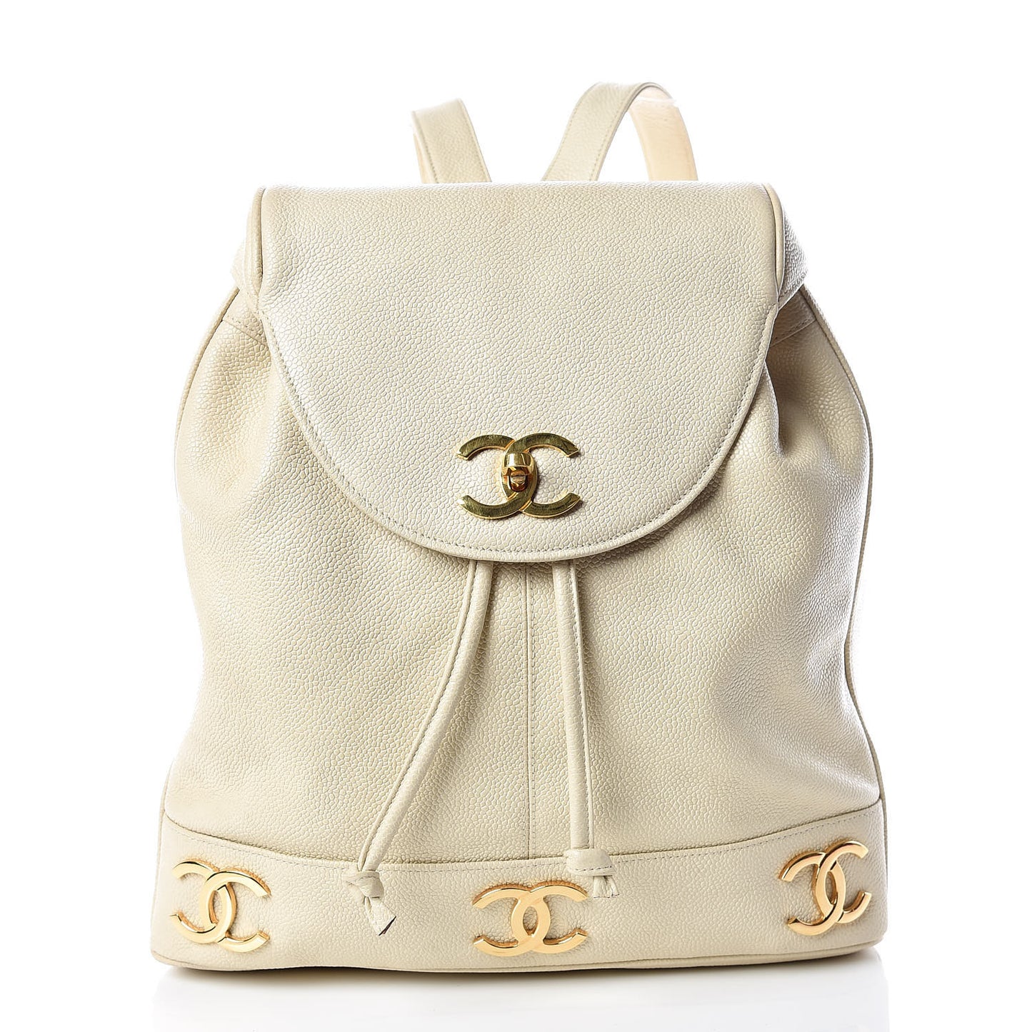 Caviar CC Backpack Off White