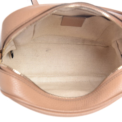 Gucci Pebbled Calfskin Small Soho Disco Bag Camelia 5 of 19