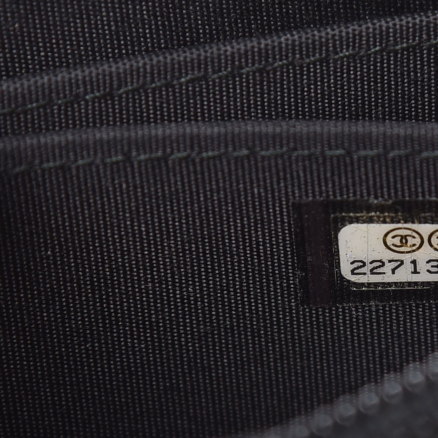 Caviar Quilted Boy Zip Around Coin Purse Wallet Black