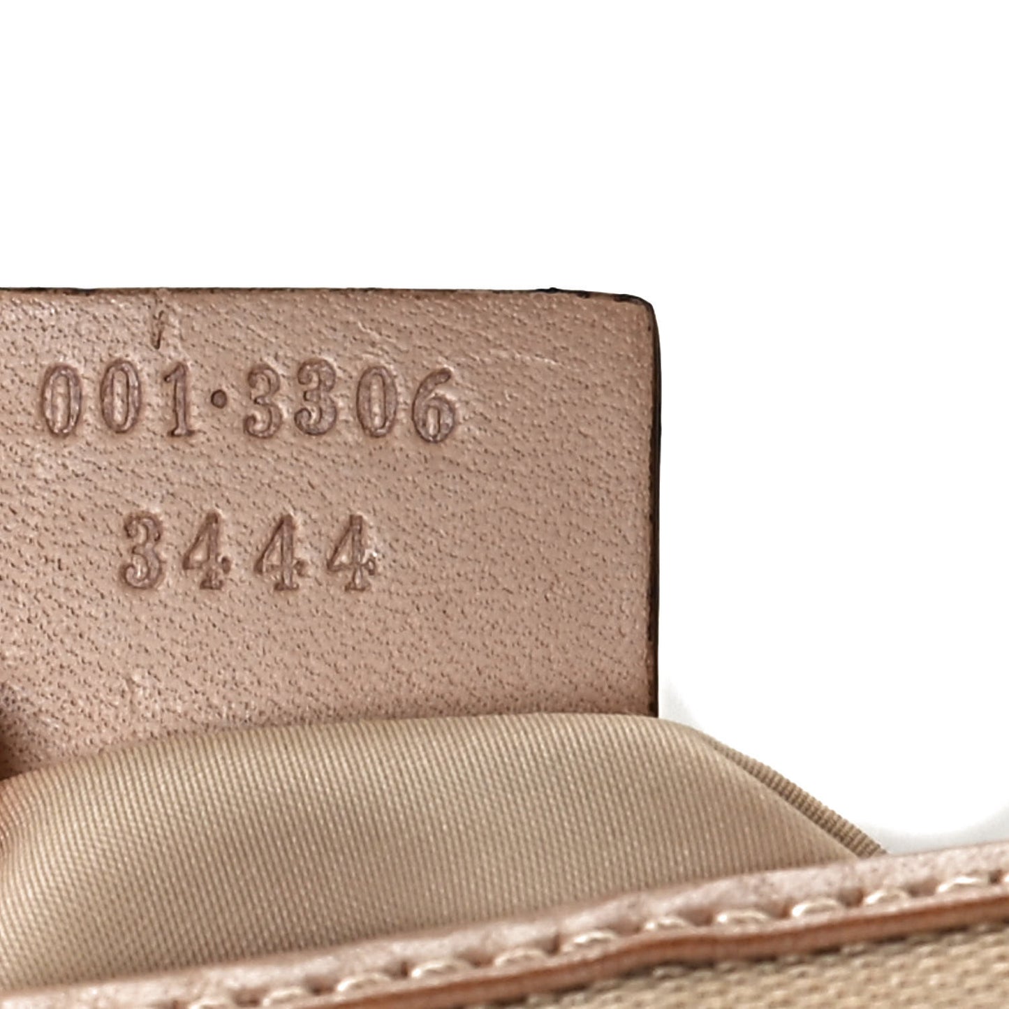 Canvas Calfskin Jackie O Hobo Beige