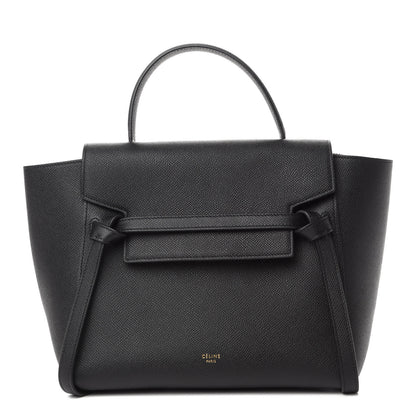 Celine Grained Calfskin Micro Belt Bag Black 1 of 10