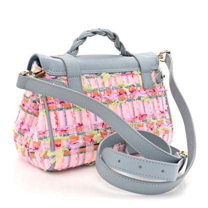 Mulberry Tweed Silky Calf Mini Alexa Cloud 3 of 9
