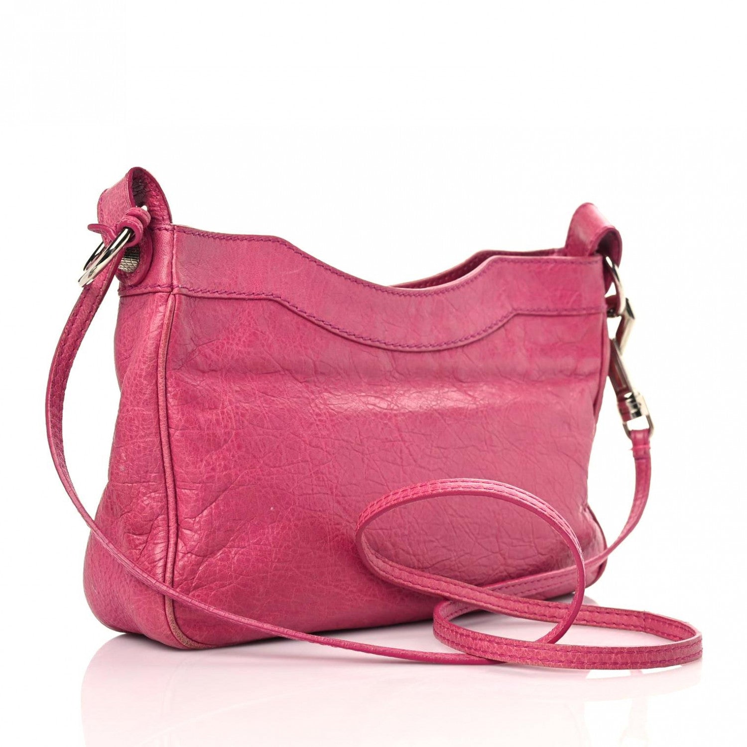 Balenciaga Agneau Giant 12 Silver Hardware Hip Cyclamen 2 of 24