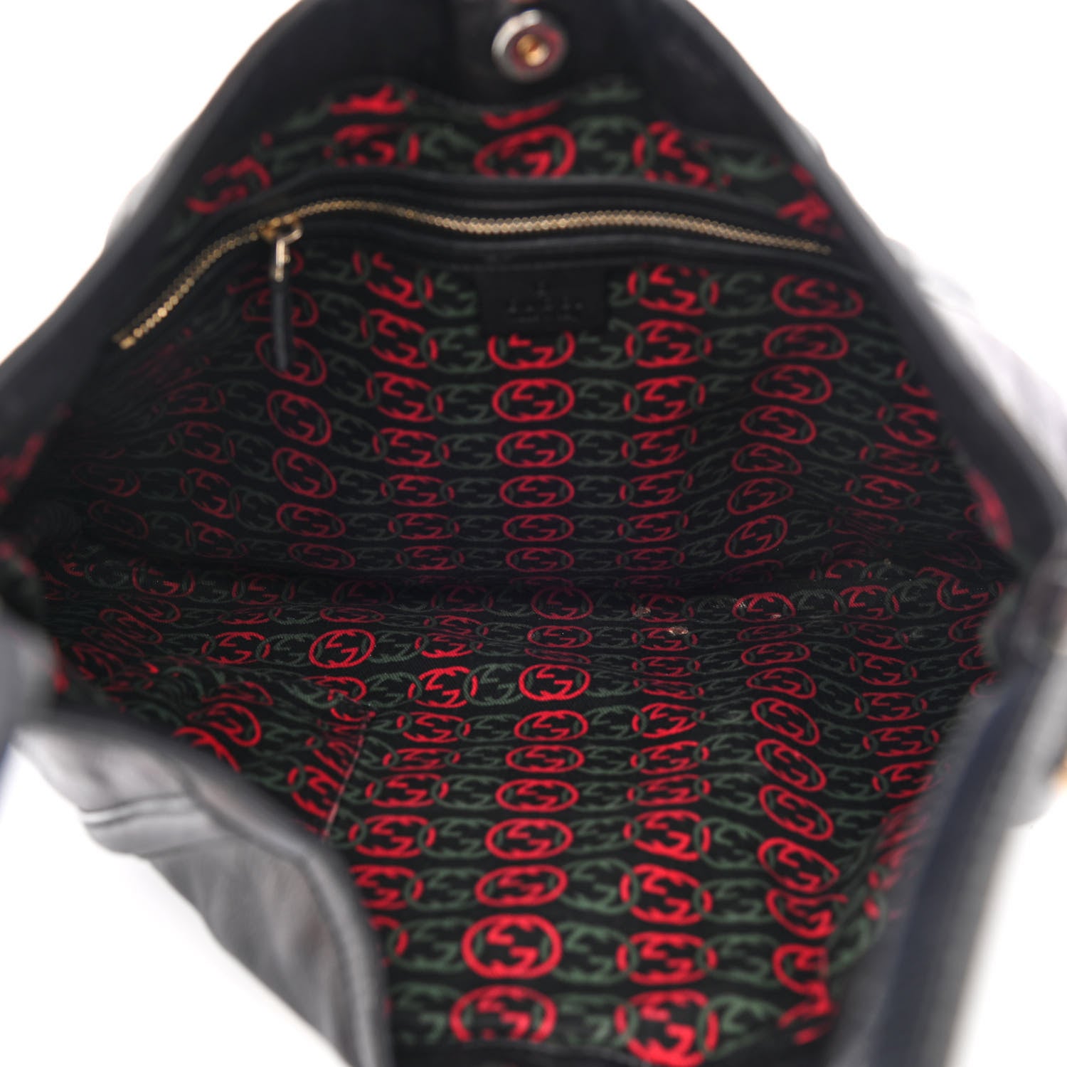 Gucci Calfskin Medium Britt Hobo Black 5 of 16