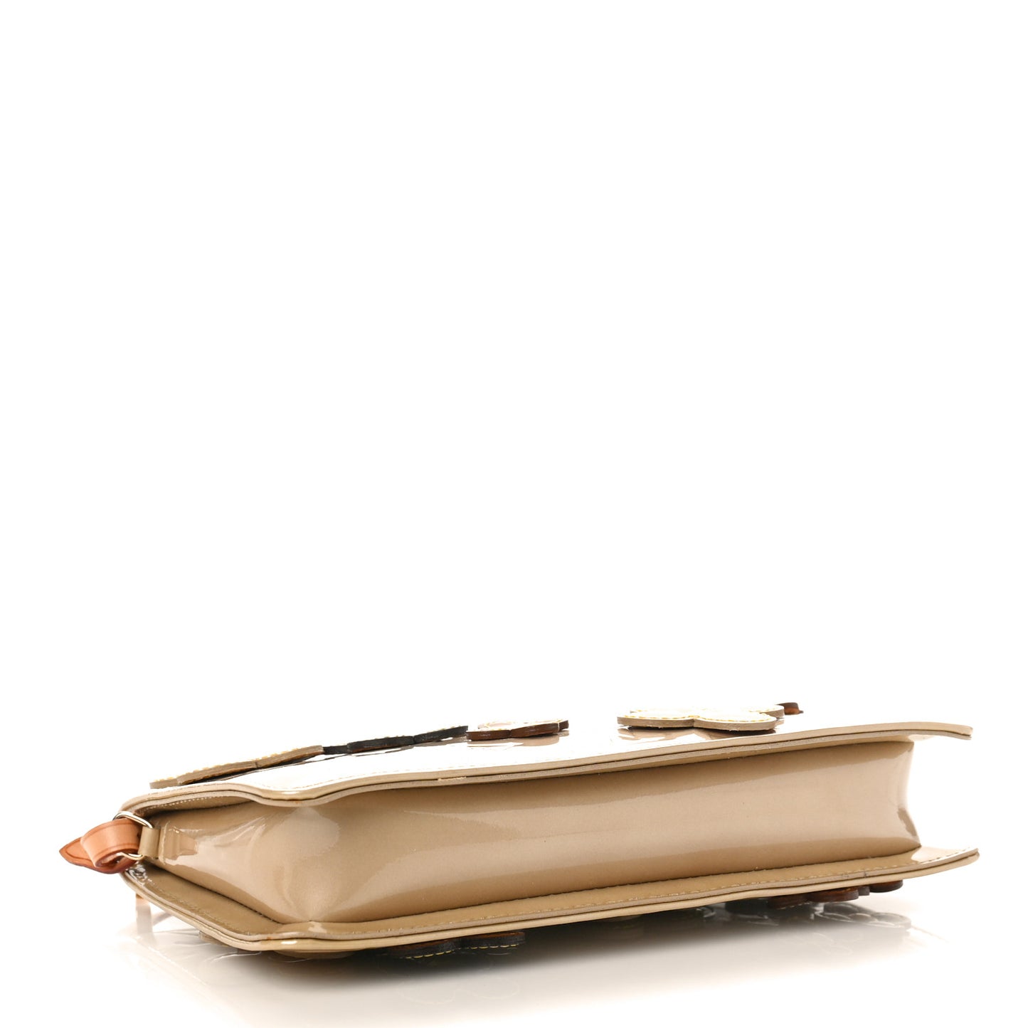 Vernis Lexington Fleurs Pochette Beige