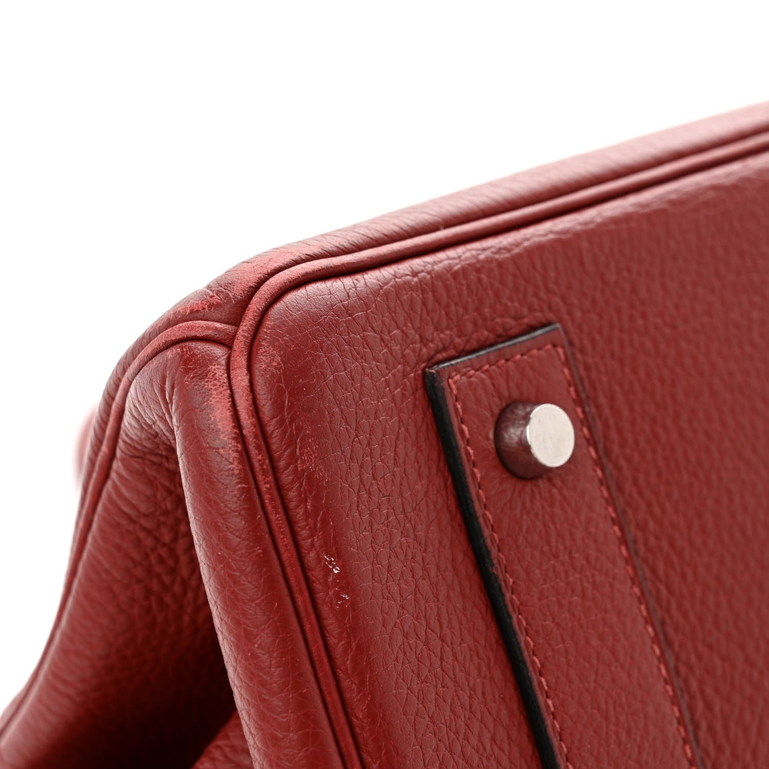 Hermes Taurillon Clemence JPG Birkin 42 Rouge H 9 of 19