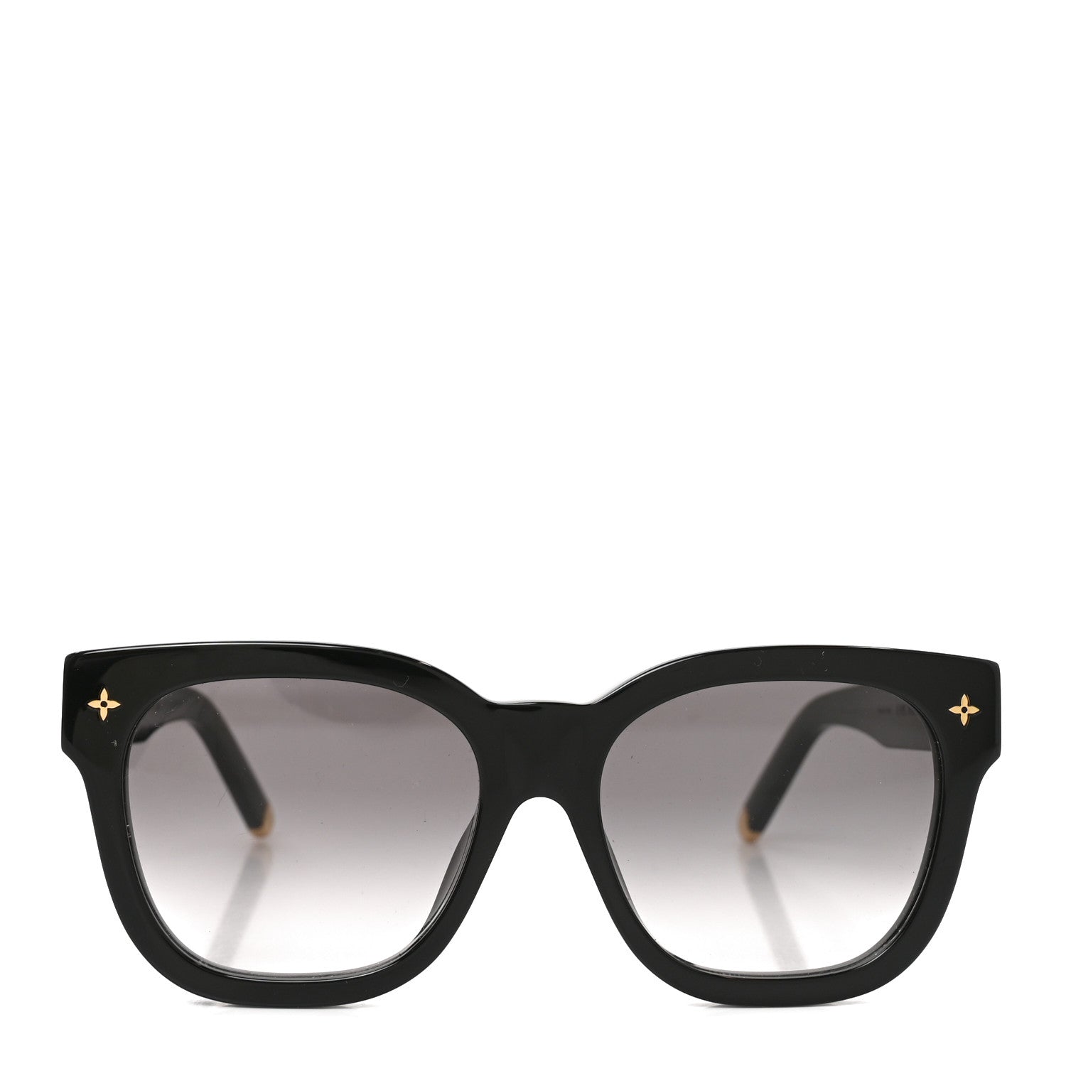 Louis Vuitton Acetate My Monogram Square Sunglasses Z1523E Black 2 of 7