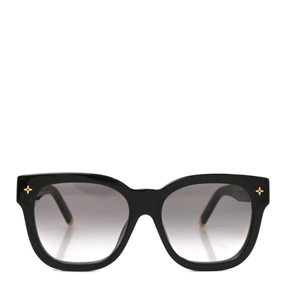 Louis Vuitton Acetate My Monogram Square Sunglasses Z1523E Black 2 of 7
