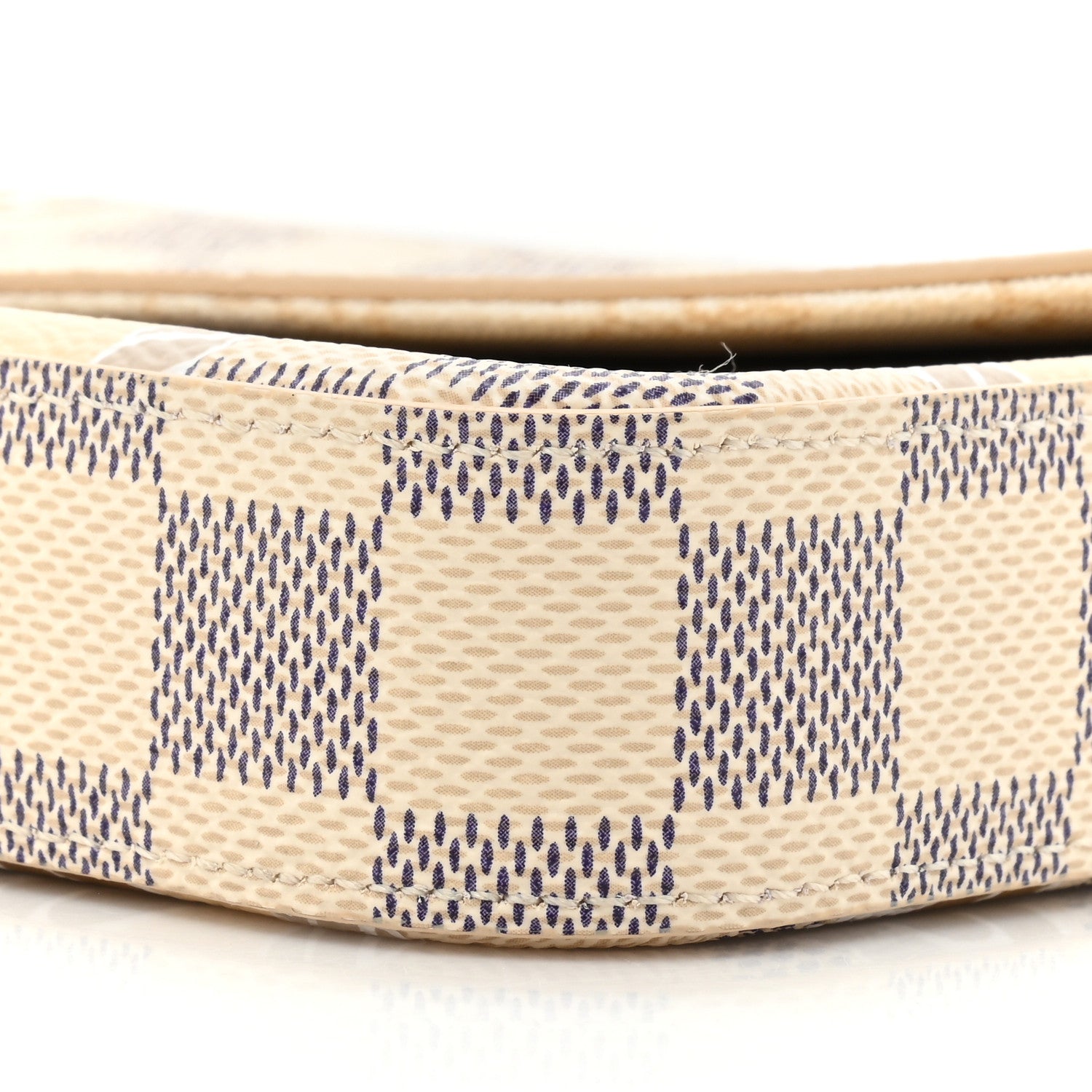 Louis Vuitton Damier Azur Nautical Pochette Felicie Chain Wallet 9 of 11