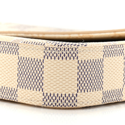 Louis Vuitton Damier Azur Nautical Pochette Felicie Chain Wallet 9 of 11