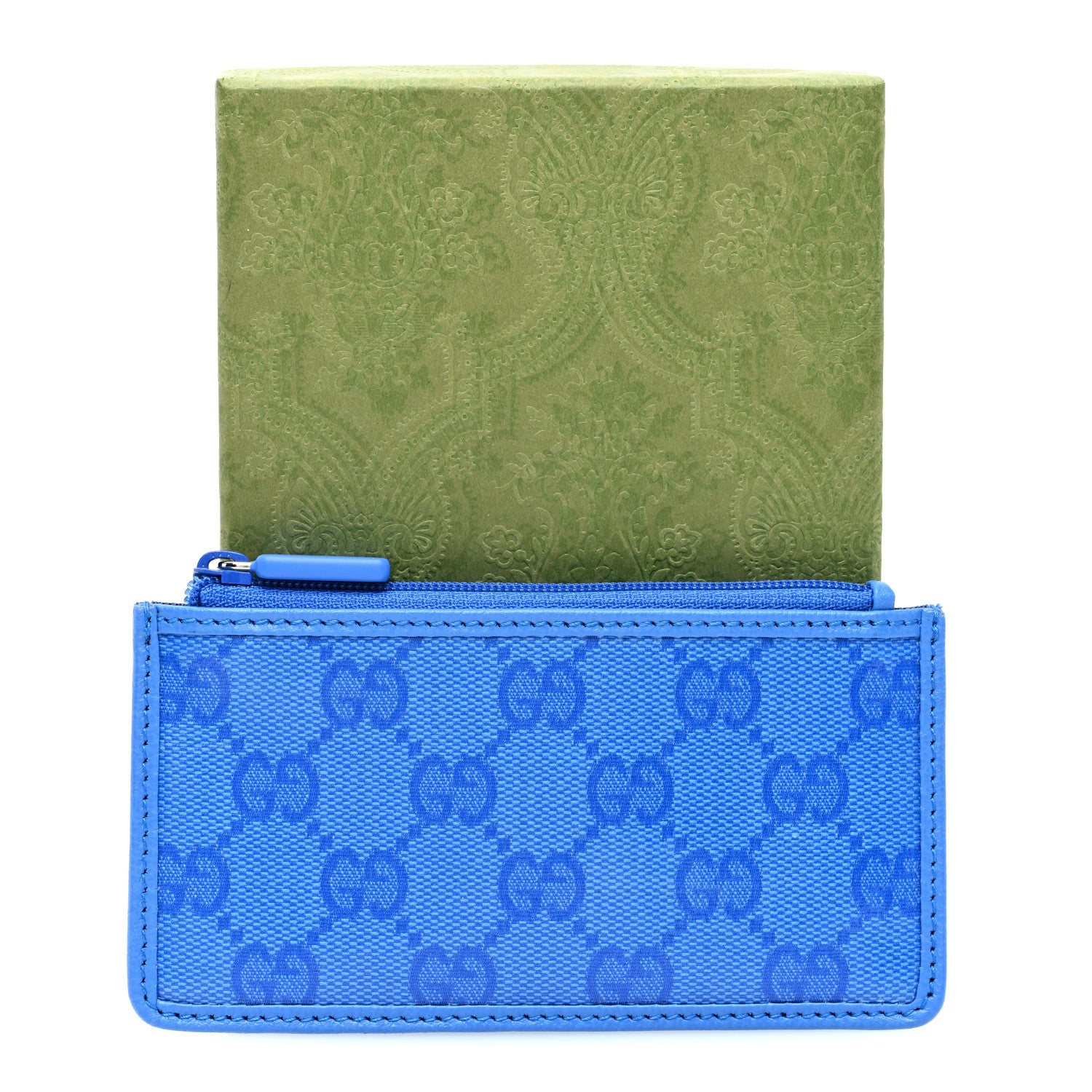 Gucci GG Crystal Monogram Coin Case Card Holder Bright Splash 7 of 7