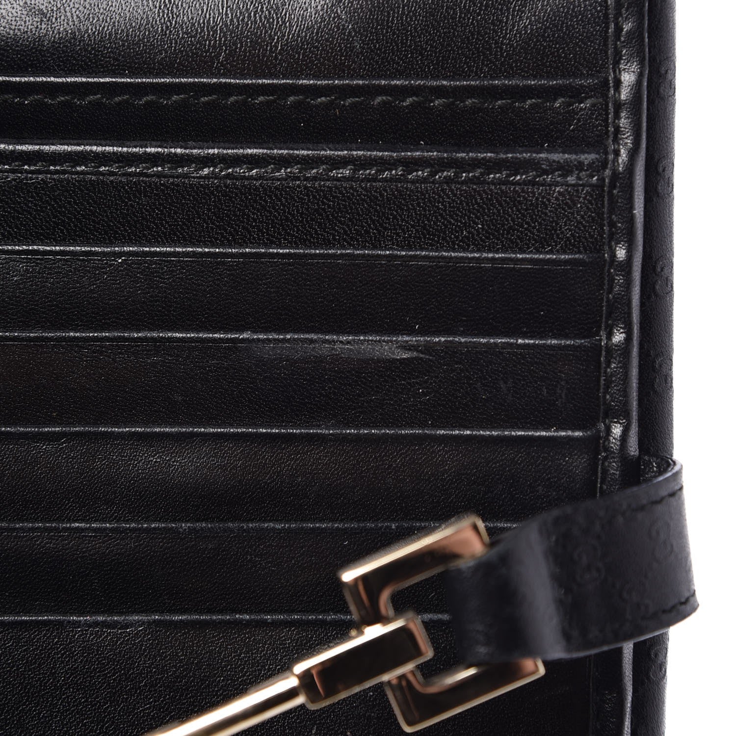 Gucci Microguccissima Compact Wallet Black 11 of 11