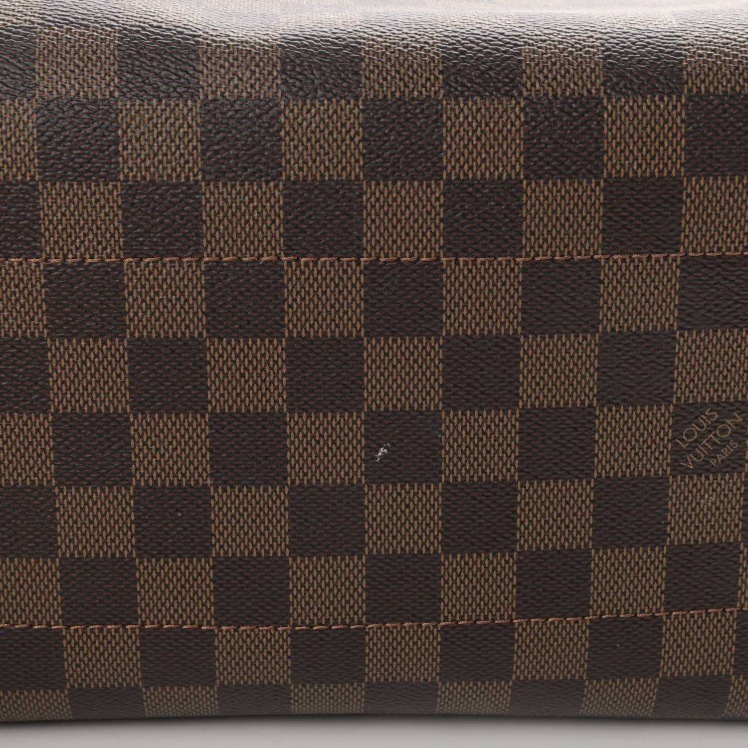 Louis Vuitton Damier Ebene Belmont MM Cherry Berry 5 of 5