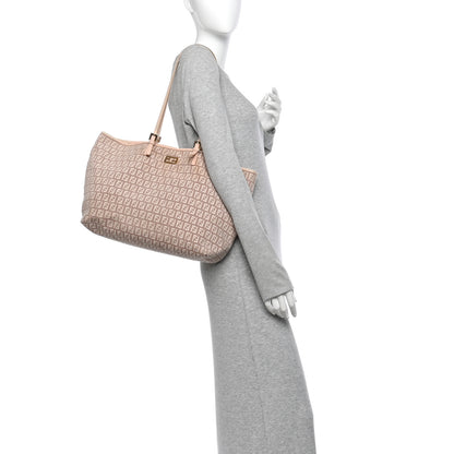 Fendi Zucchino Vitello Shopping Tote Cipria 2 of 14