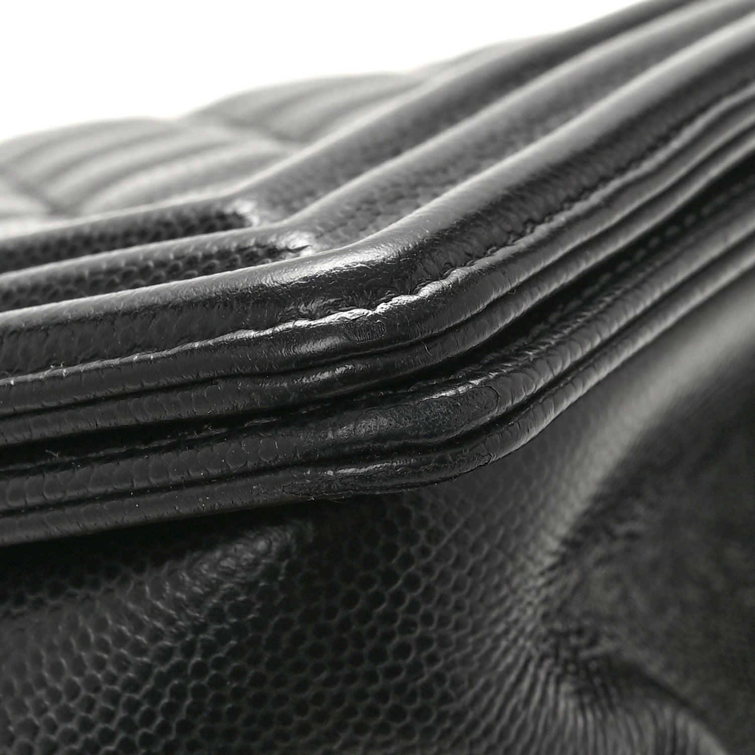 Chanel Caviar Quilted Medium Boy Flap Black 12 of 14