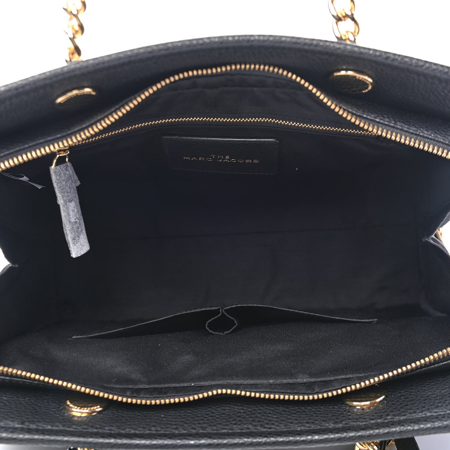 Calfskin Quilted Tote Black