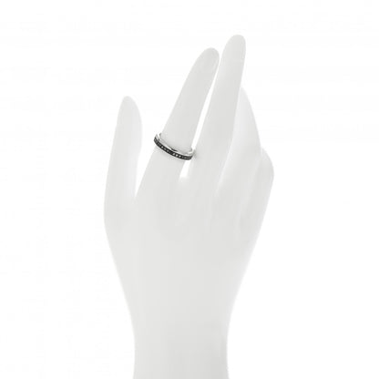 Boucheron 18K White Gold PVD Quatre Black Edition Wedding Band Ring 56 7.75 2 of 7
