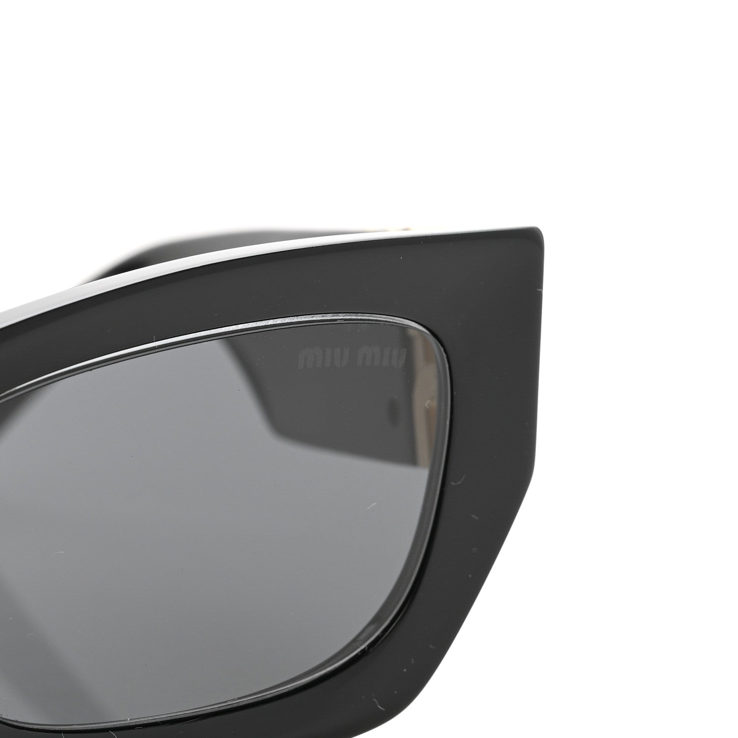 Miu Miu Acetate Glimpse Sunglasses SMU09W Black 7 of 8