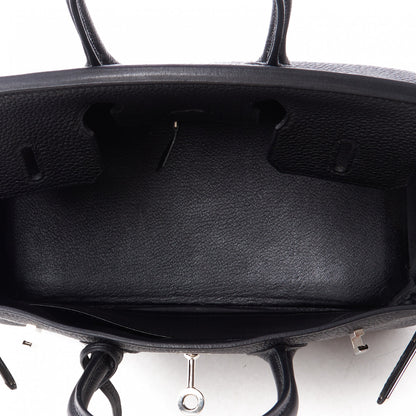 Hermes Togo Birkin 25 Black 14 of 32