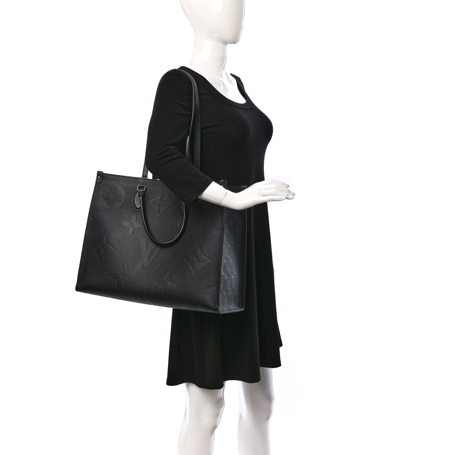 Louis Vuitton Empreinte Monogram Giant Onthego GM Black 2 of 12