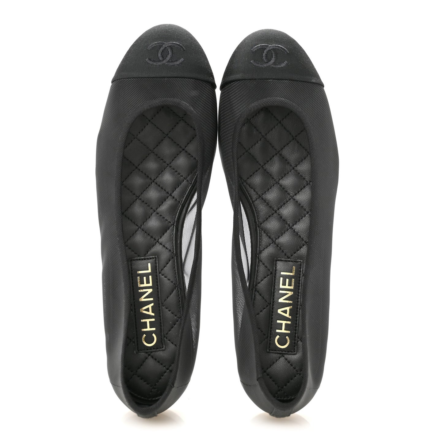 Mesh CC Ballerina Flats 40 Black