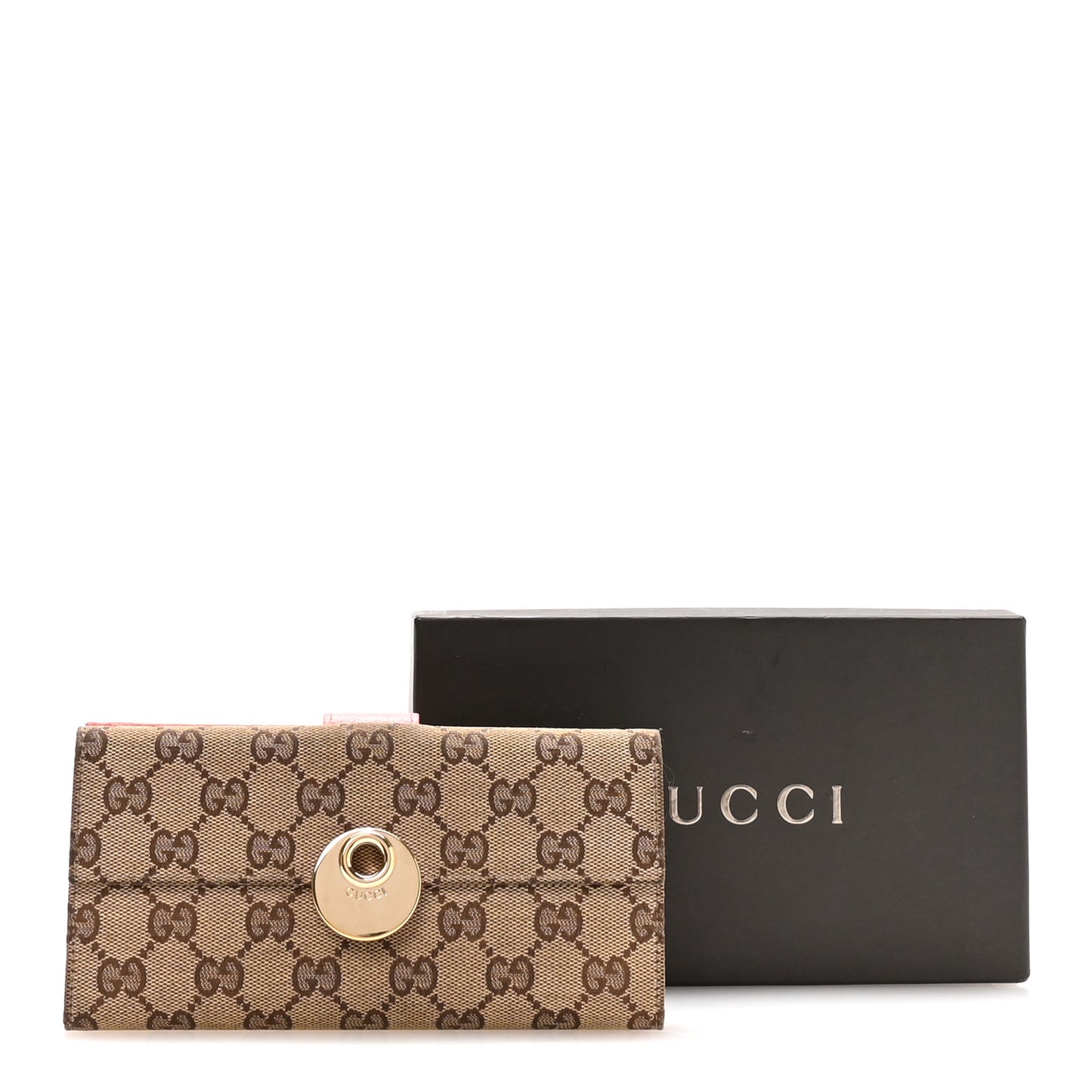 Monogram Eclipse Continental Wallet Pink