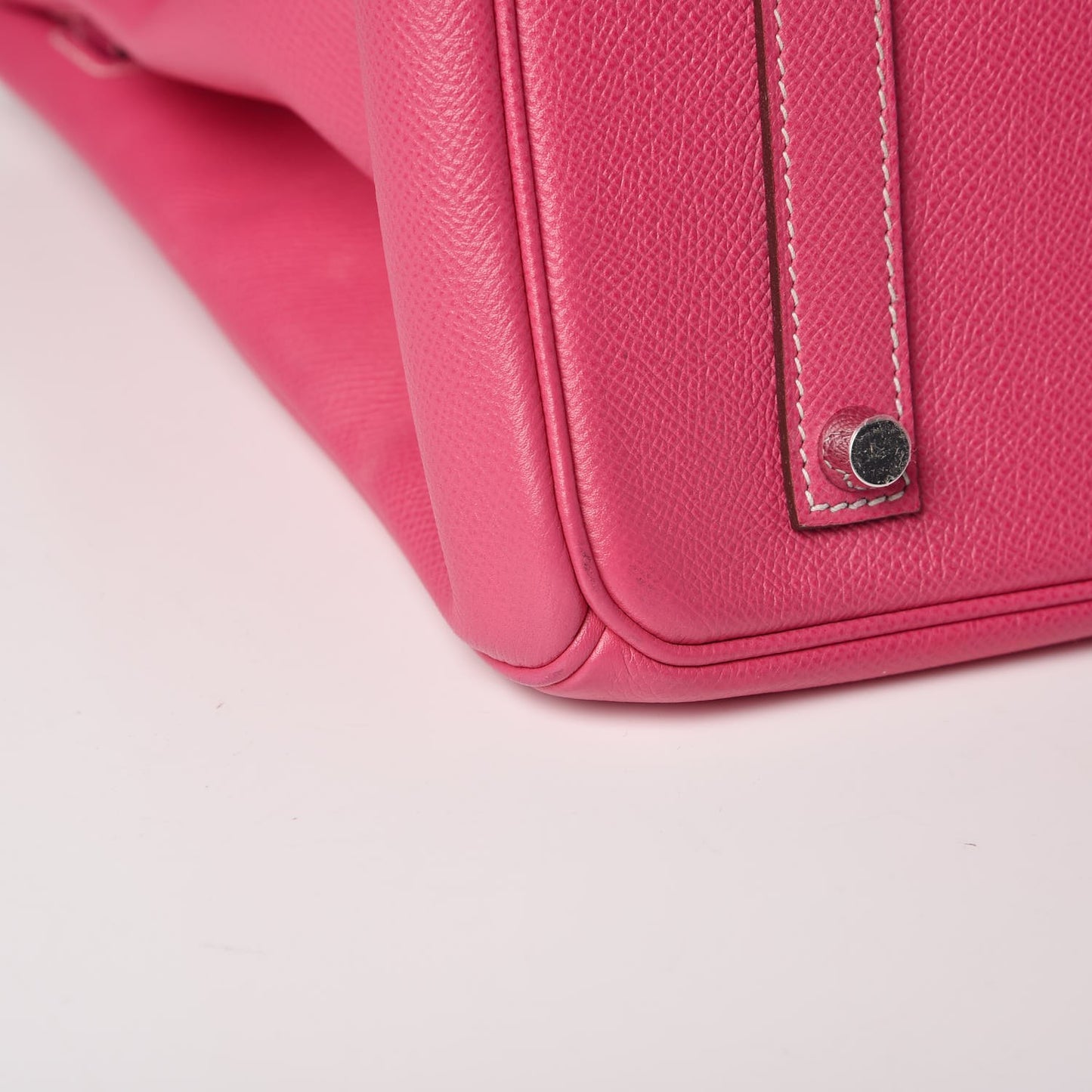 Epsom Candy Birkin 35 Rose Tyrien Rubis