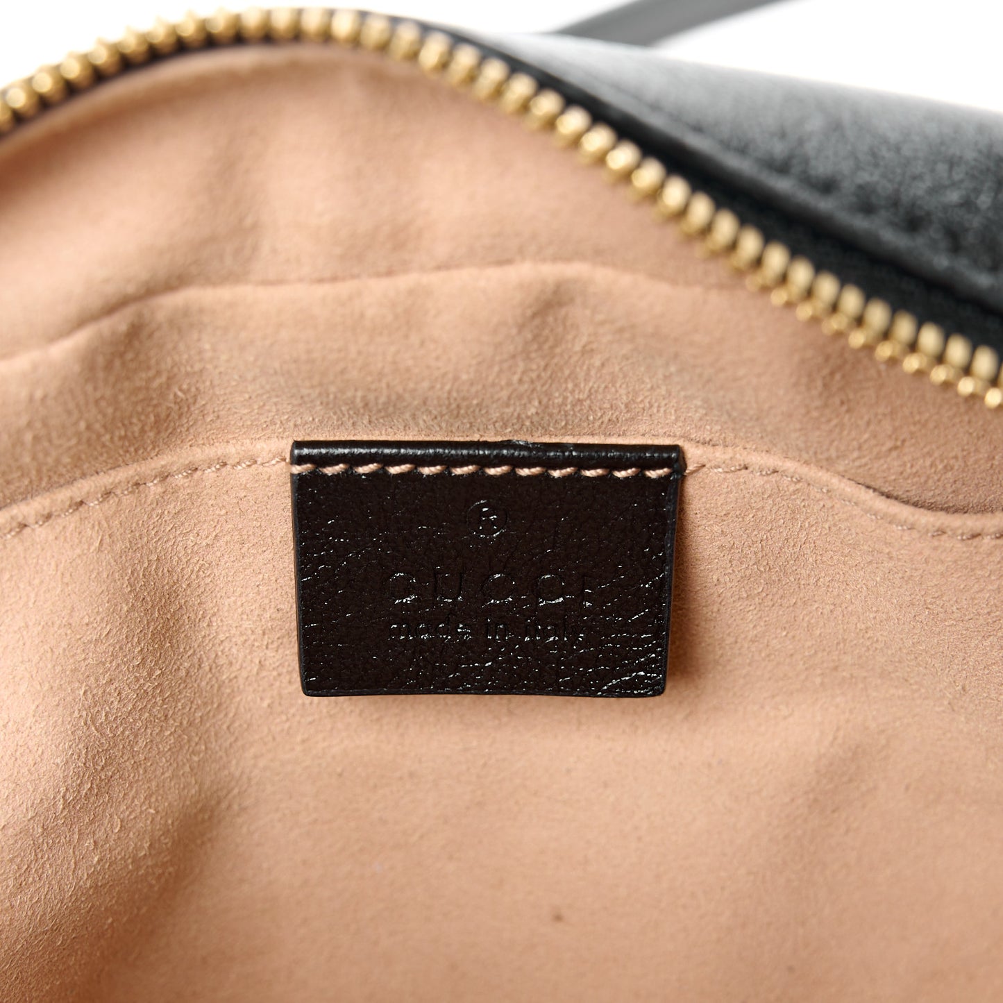 Monogram Matelasse Diagonal Small GG Marmont Chain Shoulder Bag Beige Black