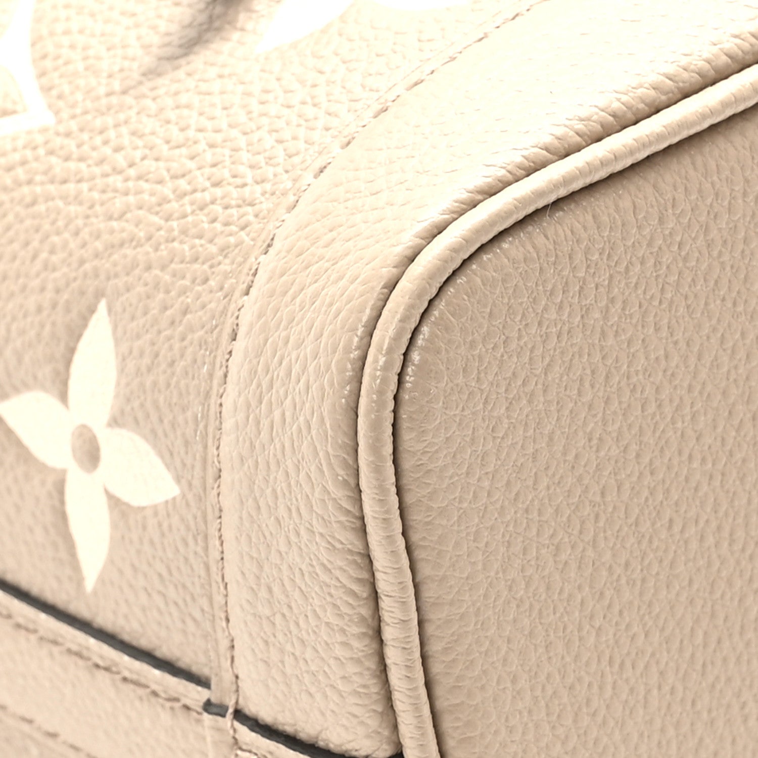 Louis Vuitton Empreinte Monogram Giant Nano Noe Tourterelle Creme 7 of 11
