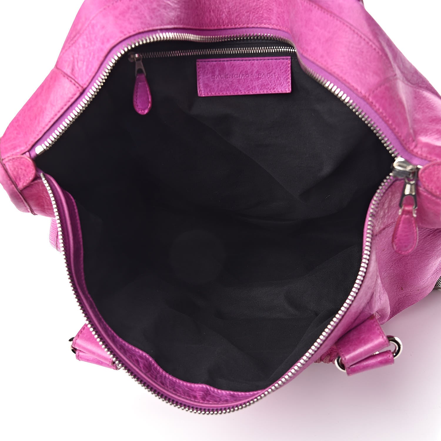 Balenciaga Agneau Giant 21 Silver Hardware Weekender Magenta 5 of 32