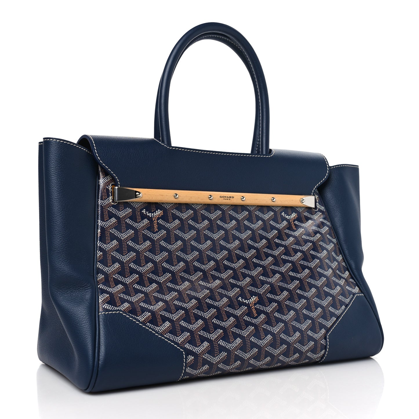 Goyardine Saigon Tote Navy