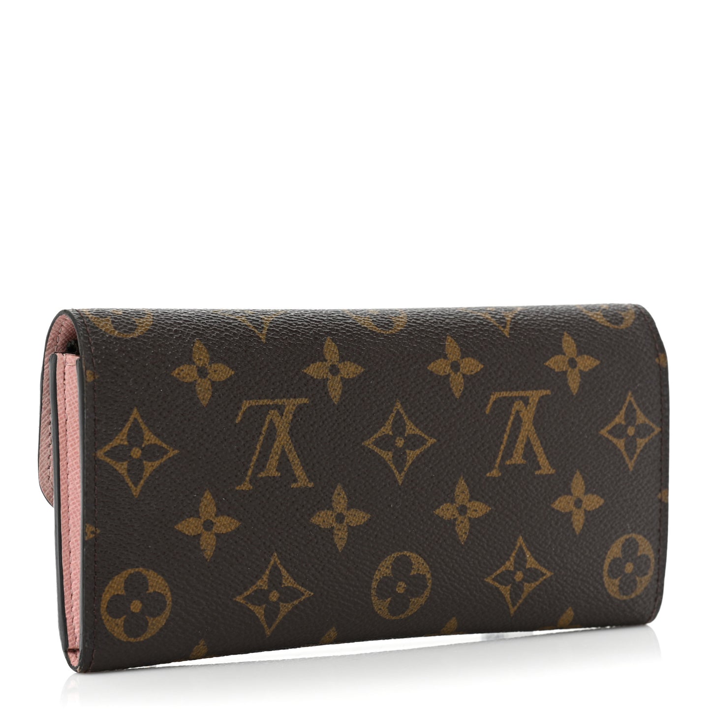 Monogram Emilie Wallet Rose Ballerine