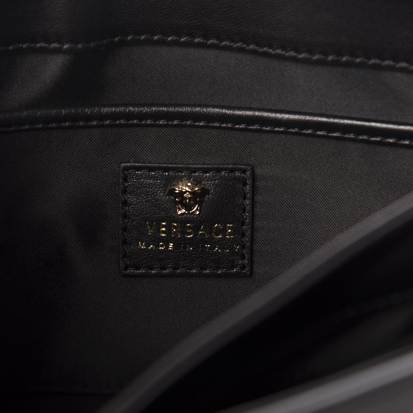 Nappa Palazzo Sultan Shoulder Bag Black