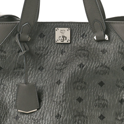 MCM Visetos Large Tote Grey 7 of 11