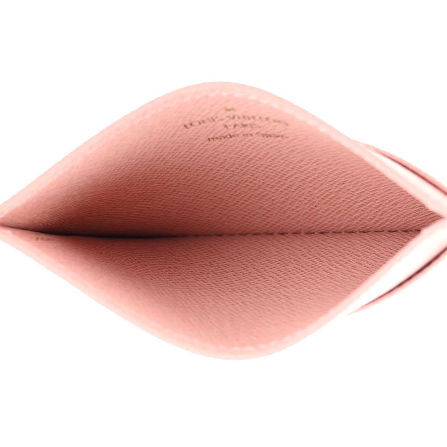Damier Azur Daily Card Holder Rose Ballerine