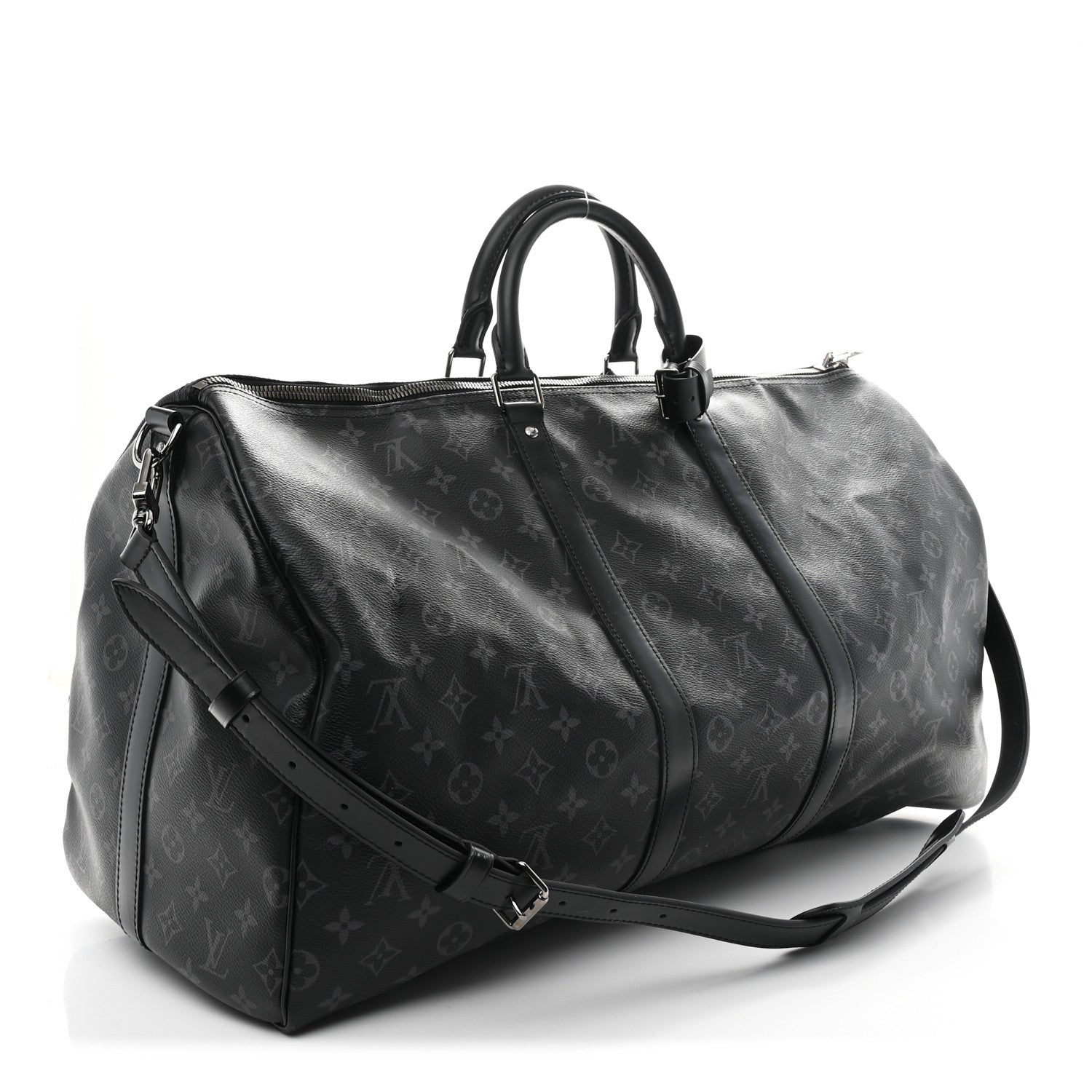 Louis Vuitton Monogram Eclipse Keepall Bandouliere 55 2 of 10