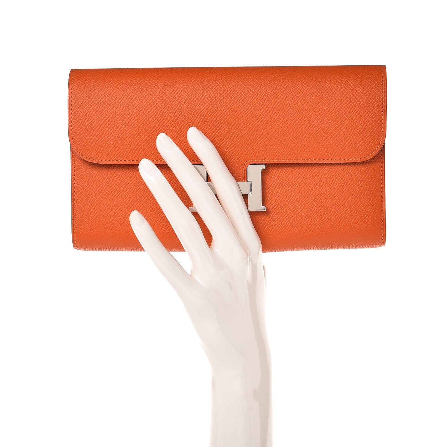 Epsom Constance Long Wallet Orange