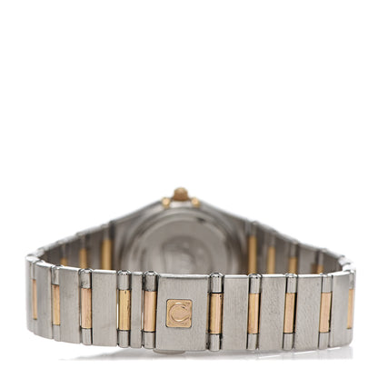 Omega Stainless Steel 18K Red Gold Diamond Bezel Mother of Pearl 23mm Constellation Quartz Watch 895.1203 4 of 6