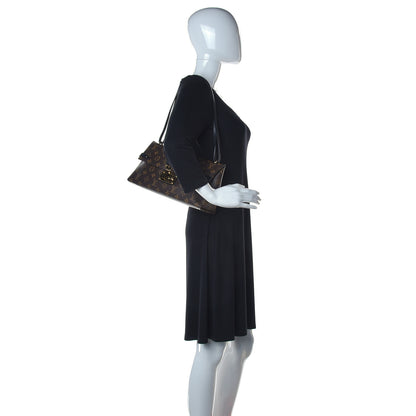 Louis Vuitton Monogram Sac Triangle PM Black 2 of 12