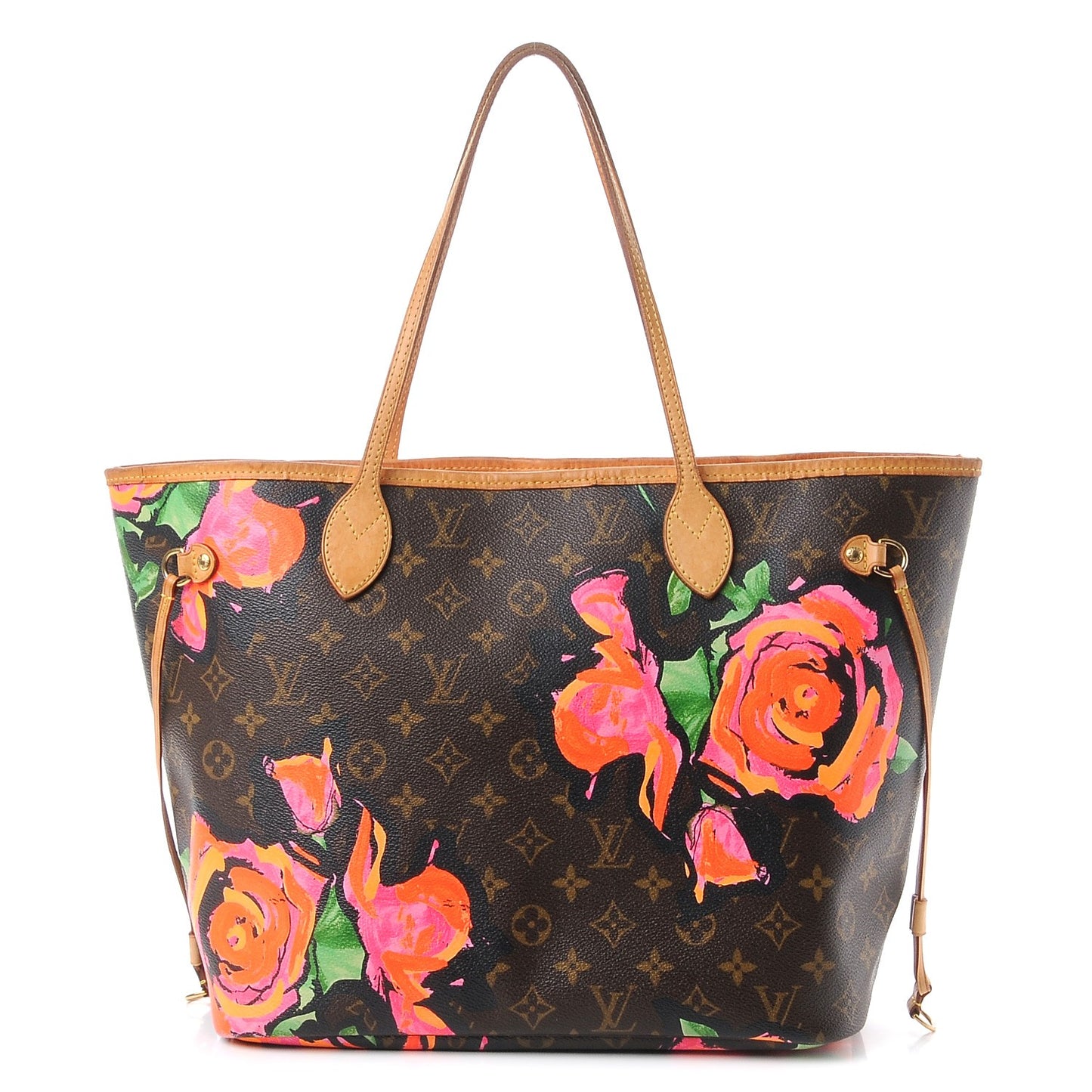 Monogram Roses Neverfull MM