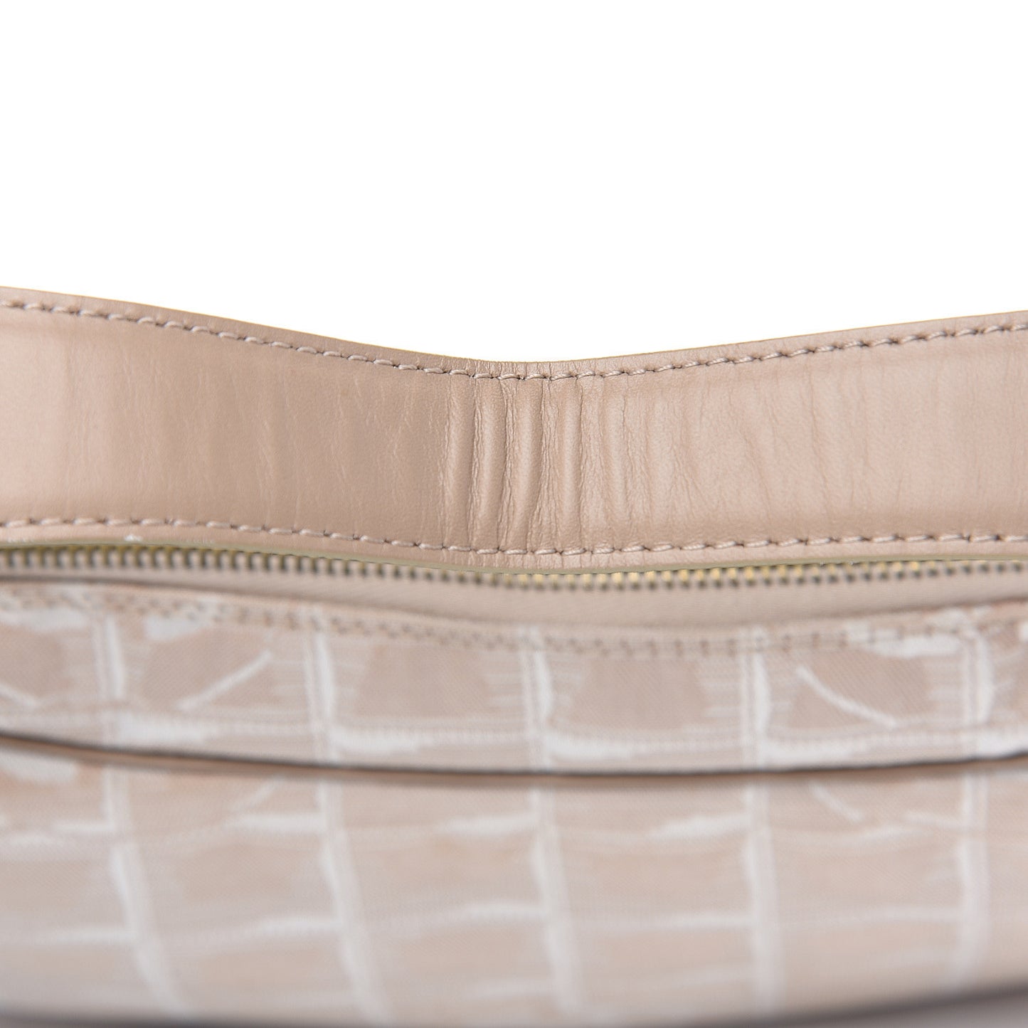 Nylon Travel Hobo Beige