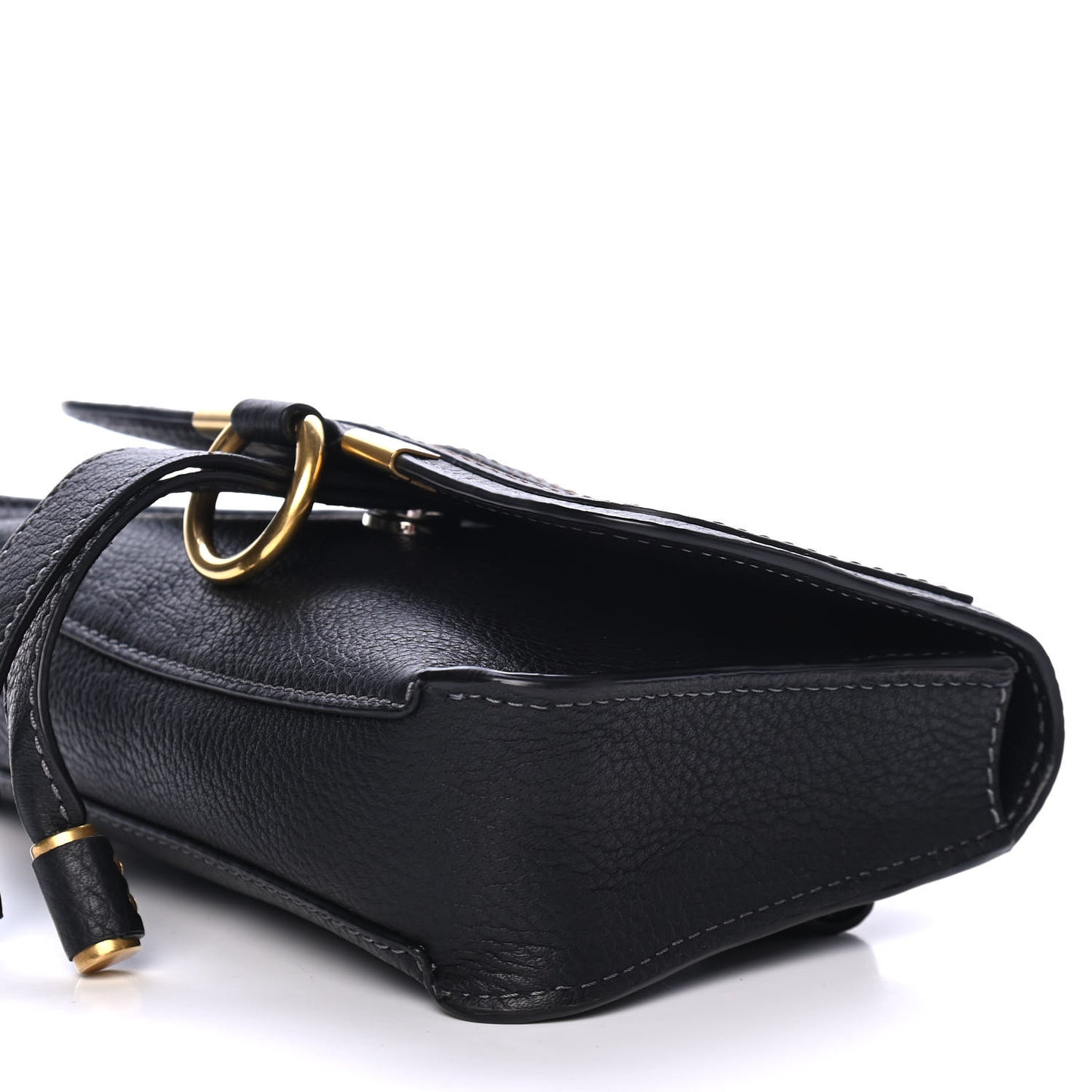 Calfskin Marcie Convertible Belt Bag Black