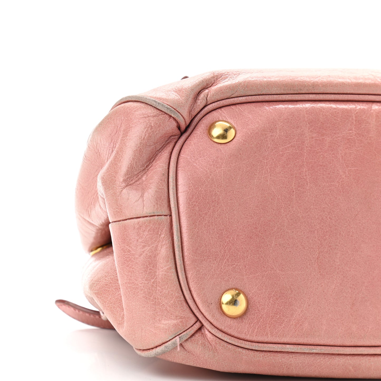 Vitello Shine Small Bow Shopping Tote Loto