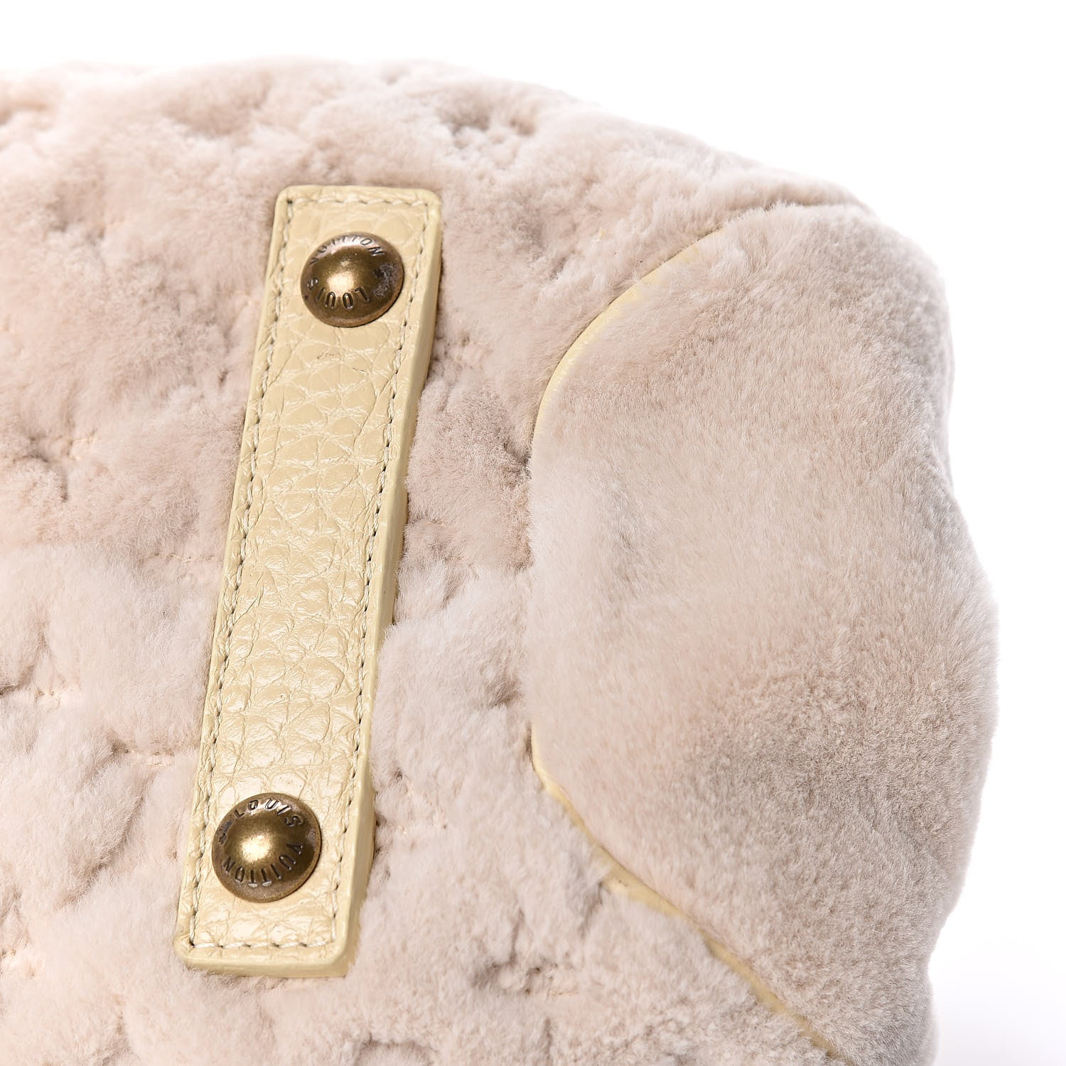 Louis Vuitton Mink Cabochons Demi Lune White 9 of 9