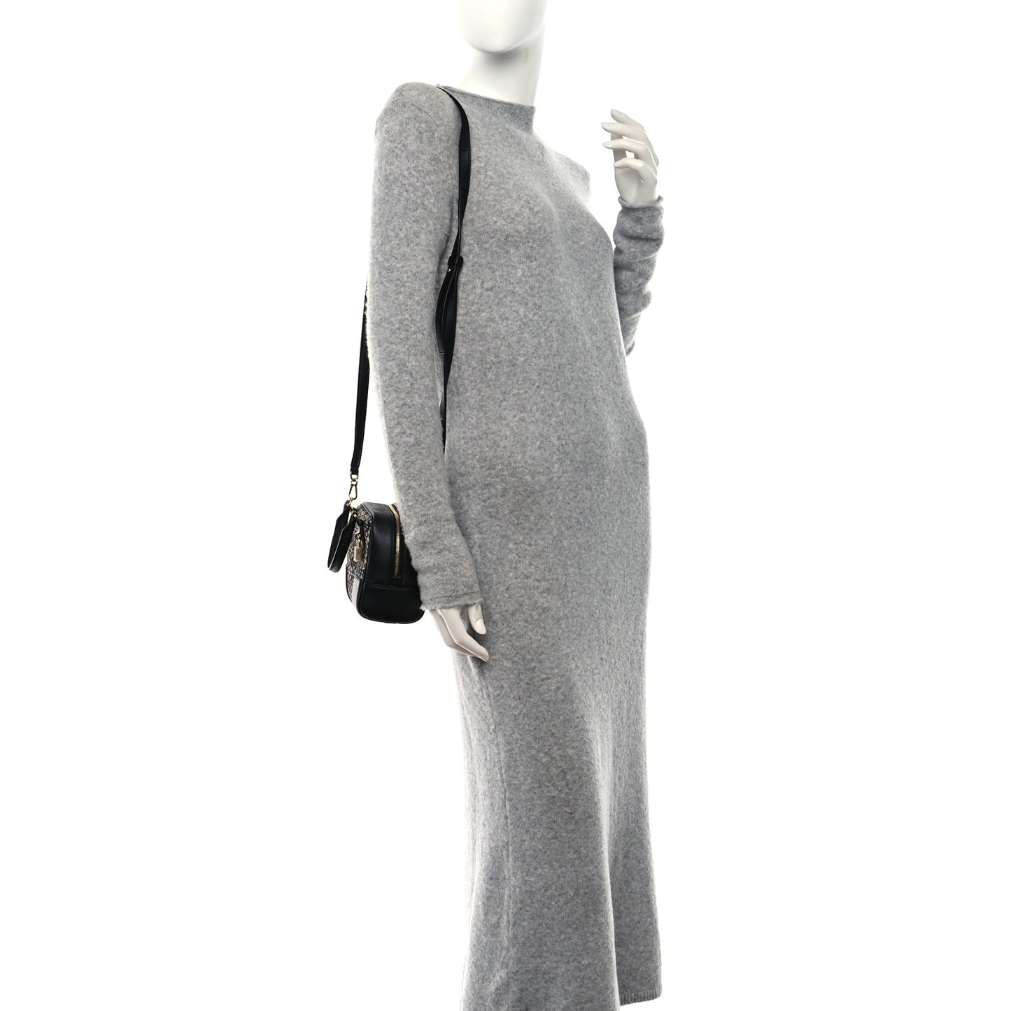 Jacquard Anagram Calfskin Amazona 16 Black