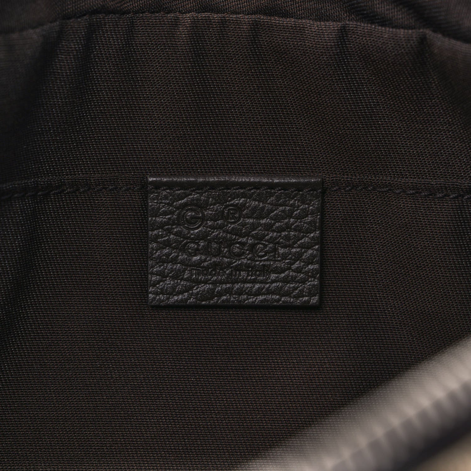 Gucci Monogram Belt Bag Dark Brown 6 of 9