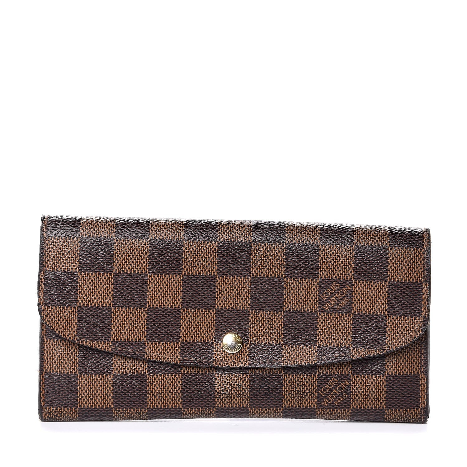 Louis Vuitton Damier Ebene Emilie Wallet 1 of 7