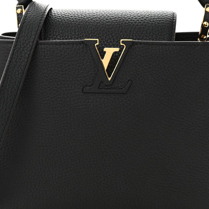 Louis Vuitton Taurillon Capucines BB Black 7 of 9
