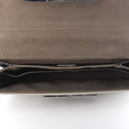Fendi Vitello Dolce Bi-Color 3Baguette Shoulder Bag White Black 6 of 10