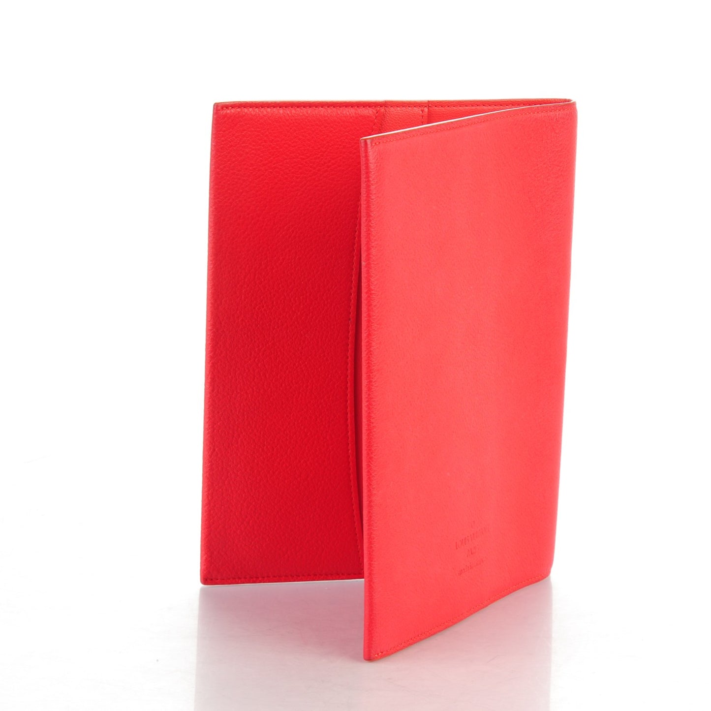 Calfskin Notebook Cover MM Rouge Orange